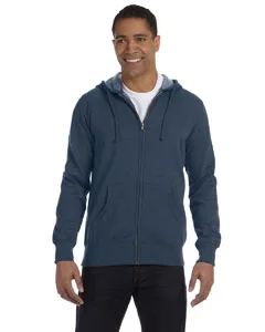 EC5680 econscious Mens Organic/Recycled Heathered Full-Zip Hooded Sweatshirt