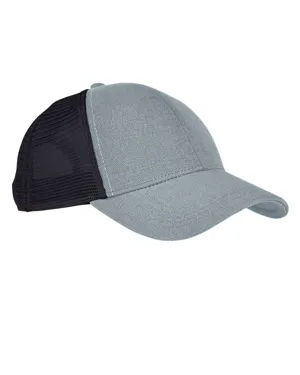 EC7093 econscious Unisex Hemp Eco Trucker Recycled Polyester Mesh Cap