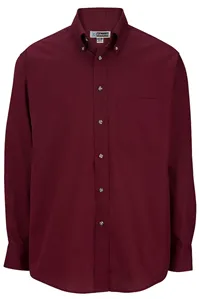 1280 Edwards MENS EASY CARE LONG SLEEVE POPLIN SHIRT