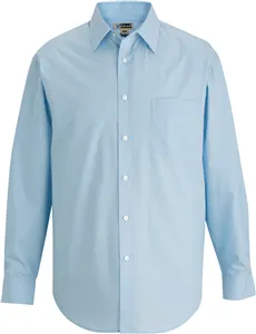 1354 Edwards Men's Essential Broadcloth Shirt Long Sleeve