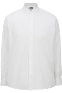 1396 Edwards Mens Banded Collar Shirt