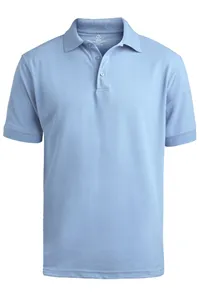 1500 Edwards Men's Blended Pique Short Sleeve Polo Shirt