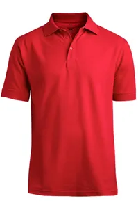 1500 Edwards Men's Blended Pique Short Sleeve Polo Shirt
