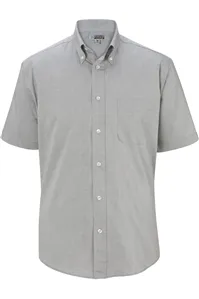 1925 Edwards Mens Pinpoint Oxford Shirt - Short Sleeve