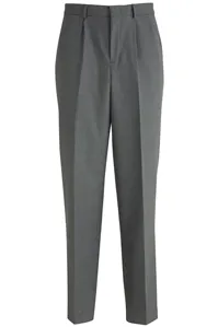 2640 Edwards MENS PLEATED FRONT POLY/WOOL PANT