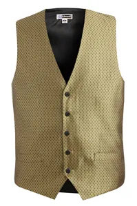 4390 Edwards MENS DIAMOND BROCADE VEST