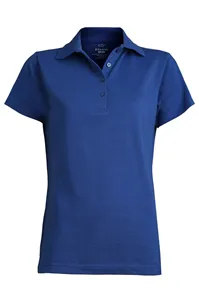 5500 Edwards Ladies Blended Pique Short Sleeve Polo
