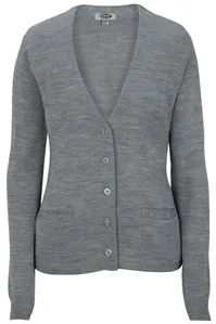 7048 Edwards LADIES CARDIGAN WITH POCKETS