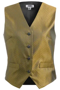7390 Edwards LADIES DIAMOND BROCADE VEST