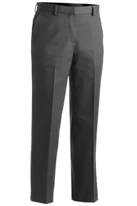 8519 Edwards LADIES BUSINESS CASUAL FLAT FRONT CHINO PANT