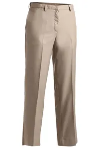8532 Edwards LADIES MICROFIBER FLAT FRONT PANT