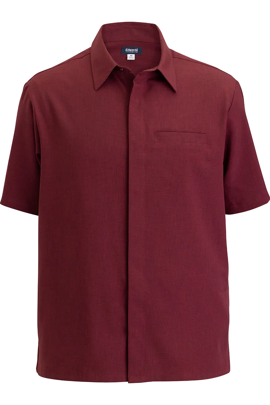 1037 Edwards Garment EDWARDS FLEXBATISTE SHORT SLEEVE UNISEX SHIRT
