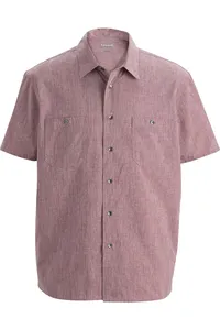 1039 Edwards Garment MELANGE CAMP SHIRT