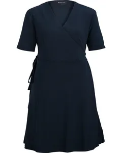 9977 Edwards Garment LADIES POINT GREY WRAP DRESS