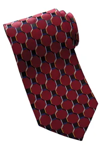 HC00 Edwards HONEYCOMB SILK TIE