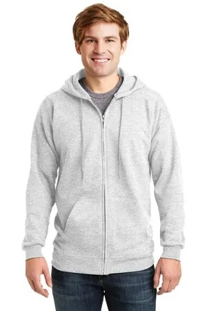 F283 Hanes Ultimate Cotton - Full-Zip Hooded Sweatshirt.