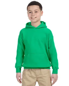 G185B Gildan Youth Heavy Blend 50/50 Hooded Sweatshirt