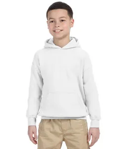 G185B Gildan Youth Heavy Blend 50/50 Hooded Sweatshirt