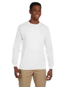 G241 Gildan Adult Ultra Cotton Long-Sleeve Pocket T-Shirt