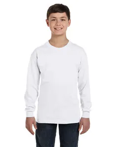 G540B Gildan Youth Heavy Cotton Long-Sleeve T-Shirt