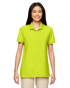 G728L Gildan Ladies 6 oz. Double Piqué Polo