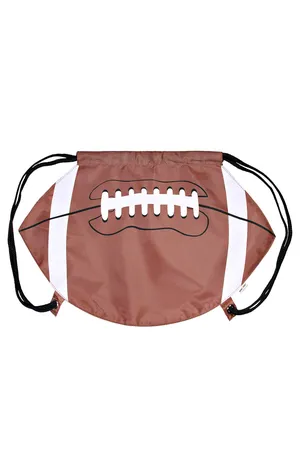 BG150 GameTime Football Drawstring Bag