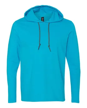 987 Gildan Softstyle Lightweight Hooded Long Sleeve T-Shirt 987 Gildan Softstyle Lightweight Hooded Long Sleeve T-Shirt