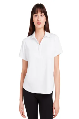 PDP7058 Glyder Ladies Marbled Fairway Polo