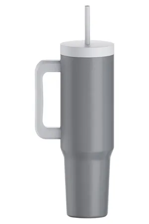 GR003 Grosche Aspen 40oz Insulated Straw Tumbler With Handle