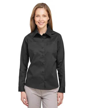 M585LW Harriton Ladies Advantage IL Long-Sleeve Workshirt