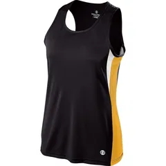 221340 HOLLOWAY Ladies Vertical Singlet