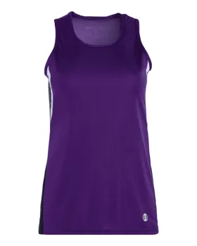 221340 HOLLOWAY Ladies Vertical Singlet
