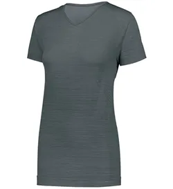 222755 HOLLOWAY LADIES STRIATED SHIRT SHORT SLEEVE 222755 HOLLOWAY LADIES STRIATED SHIRT SHORT SLEEVE