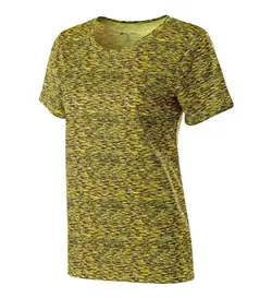 229372 HOLLOWAY Ladies Space Dye Shirt Short Sleeve