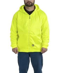 HVF101 Berne Mens Heritage Thermal-Lined Full-Zip Hooded Sweatshirt