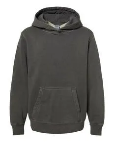 PRM1500Y Independent Trading Co. Youth Midweight Pigment-Dyed Hooded Sweatshirt