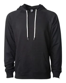 SS1000 Independent Trading Co. Icon Unisex Lightweight Loopback Terry Hooded Sweatshirt
