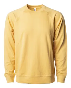 SS1000C Independent Trading Co. Icon Unisex Lightweight Loopback Terry Crewneck Sweatshirt