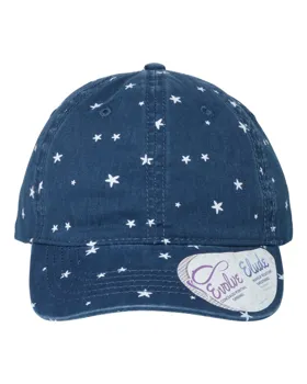 HATTIE Infinity Her Womens Garment-Washed Fashion Print Cap