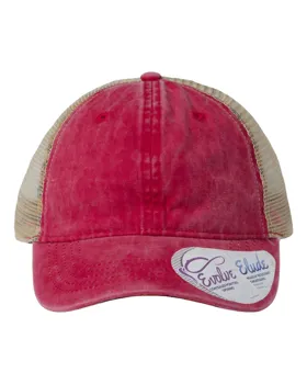 TESS Infinity Her Womens Washed Mesh-Back Cap