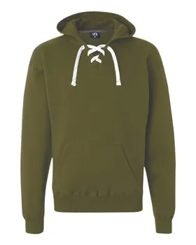 8830 J America Sport Lace Hooded Sweatshirt