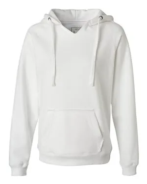 8836 J America Womens Sueded V-Neck Hooded Sweatshirt