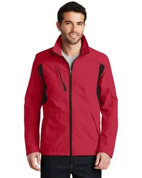 J336 Port Authority Back-Block Soft Shell Jacket.