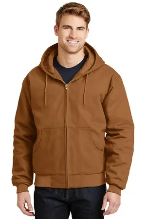 J763H CornerStone - Duck Cloth Hooded Work Jacket.