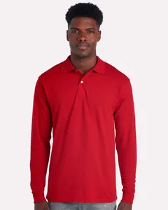 437LR Jerzees Dri-Power Long Sleeve Polo