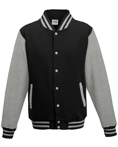JHA043 Just Hoods By AWDis Mens 80/20 Heavyweight Letterman Jacket