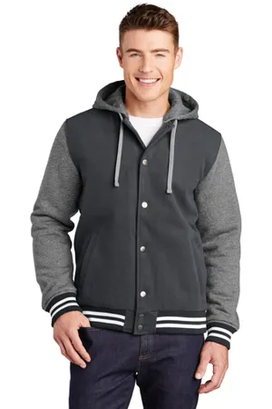 JST82 Sport-Tek Insulated Letterman Jacket.