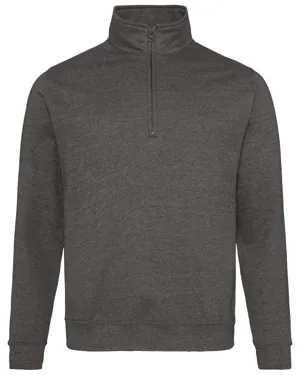 JHA046 Just Hoods By AWDis Unisex Sophomore Quarter-Zip Fleece