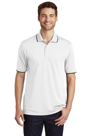 K111 Port Authority Dry Zone UV Micro-Mesh Tipped Polo.