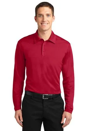 K540LS Port Authority Silk Touch Performance Long Sleeve Polo.